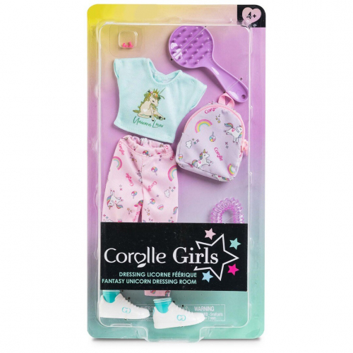 corolle unicorn outfit voor girls modepoppen - 28 cm