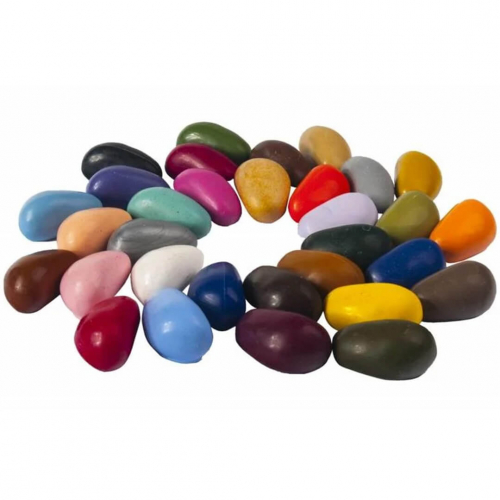 crayon rocks crayons de cire 64 pcs de 32 couleurs