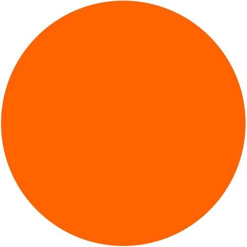 creall eco color plakkaatverf 500ml - oranje