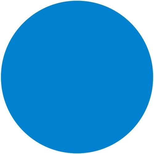 creall eco color plakkaatverf 500ml - primair blauw