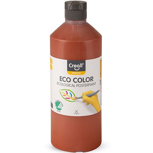 creall eco color plakkaatverf 500ml - licht bruin