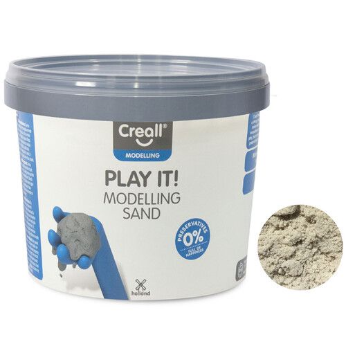 creall modelleer zand - 750 gr - naturel