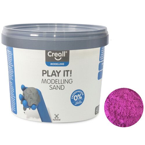 creall modelleer zand - 750 gr - violet