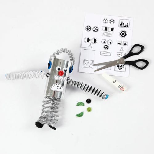 creativ company knutselset recycle robot