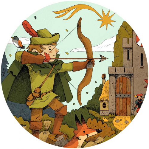 djeco puzzel robin hood - 36st
