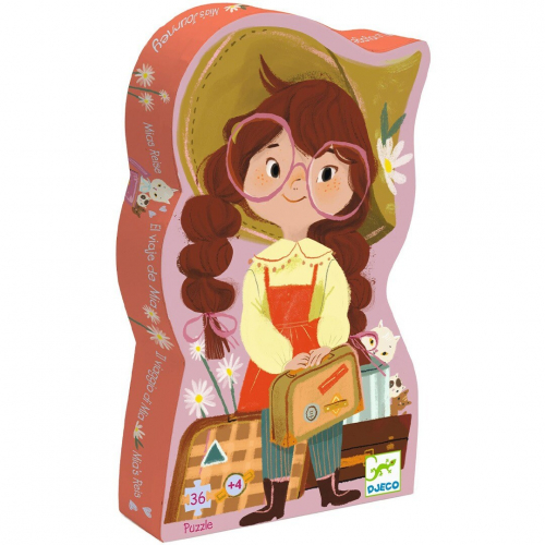 djeco puzzel mia's journey - 36st