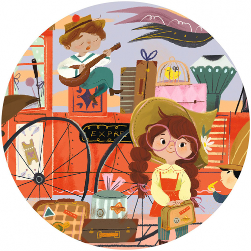 djeco puzzel mia's journey - 36st