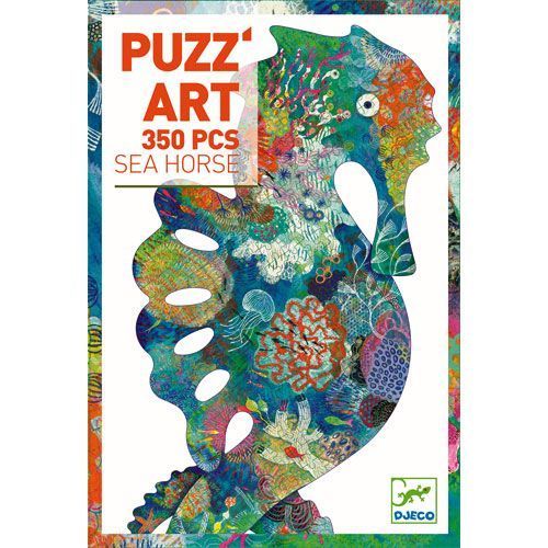 djeco puzzel puzz'art zeepaard (350st)