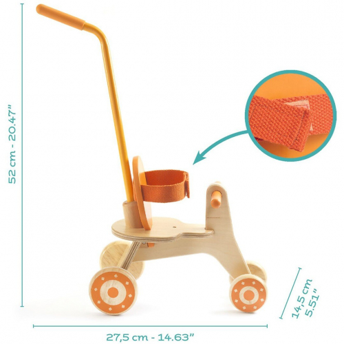 djeco poppendriewieler pomea