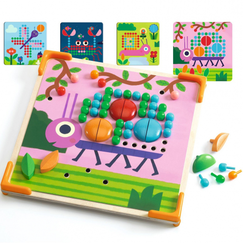 djeco mozaïekpuzzel mini animo