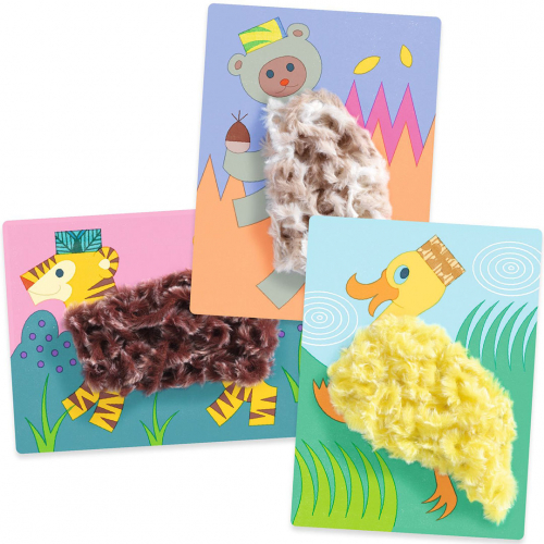 djeco knutselset with hats