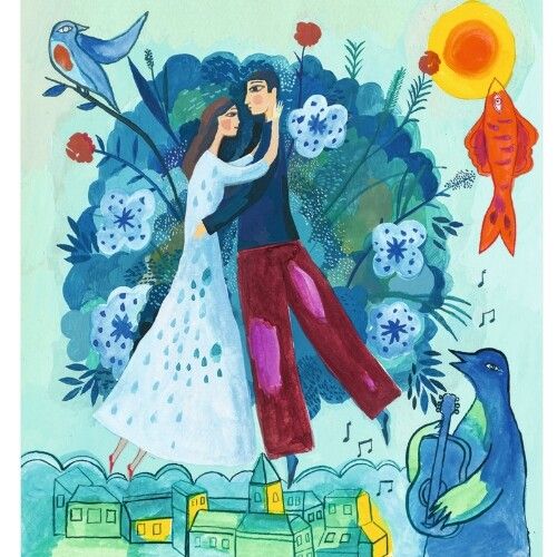 djeco schilderen op kleur in a dream – marc chagall