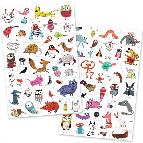 djeco tattoos little critters