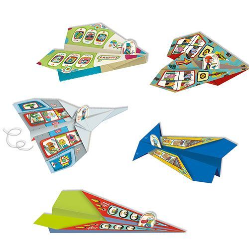 djeco origami vliegtuigen