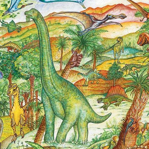 djeco puzzel observation dinosaurussen (100st)
