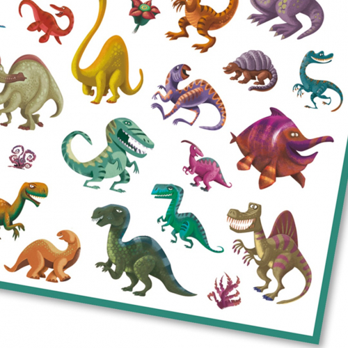 djeco stickers dinosaurussen - 160st