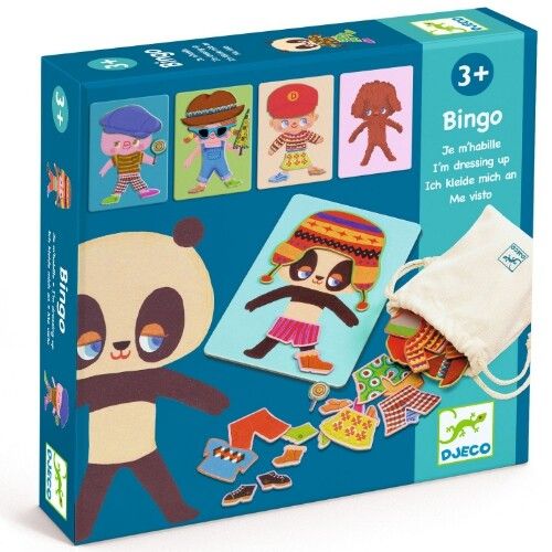 djeco bingo aankleedspel