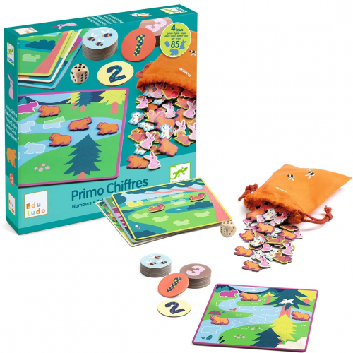 djeco puzzelspel cijfers leren