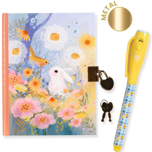 djeco journal intime avec stylo magique - kendra