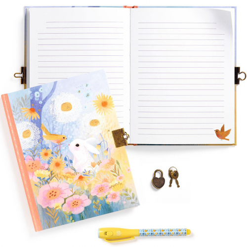 djeco journal intime avec stylo magique - kendra