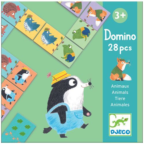 djeco domino bosdieren