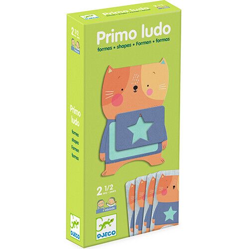 djeco educatief spel primo ludo - vormen