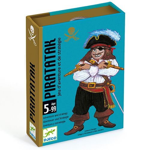 djeco kaartspel piratatak - strategiespel 