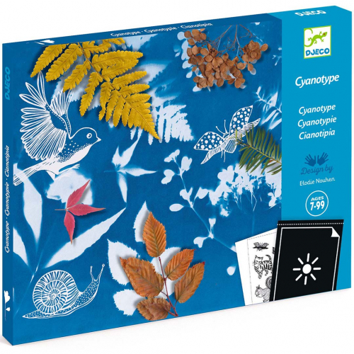 djeco knutselset blauwdruk papier