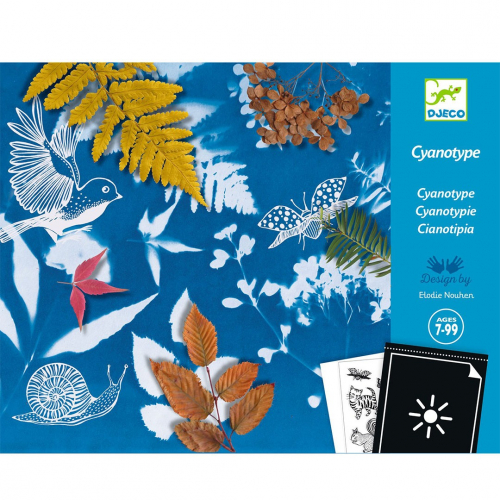 djeco knutselset blauwdruk papier