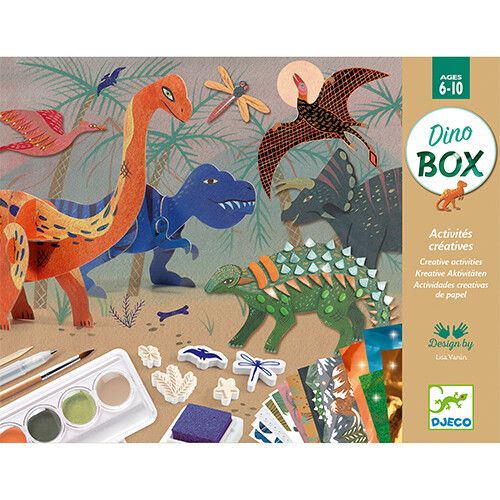 djeco kit créatif six activités - dinosaures