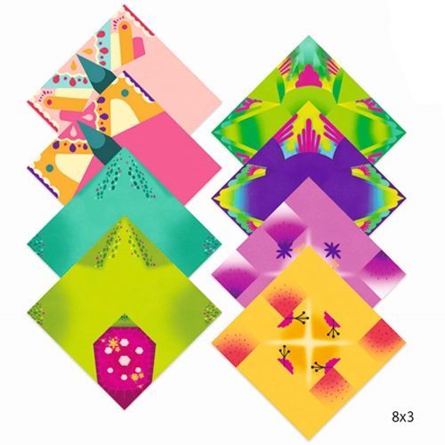 djeco origami tropische dieren