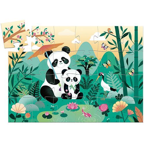 djeco puzzel leo de panda - 24st