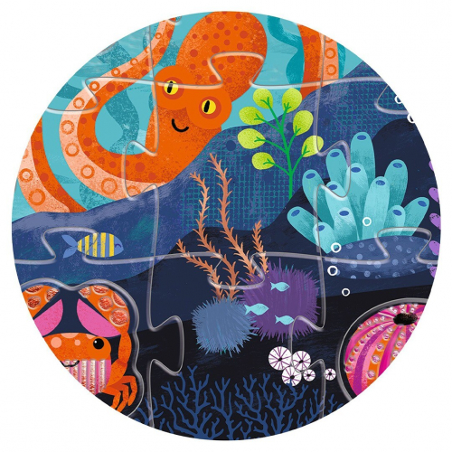 djeco xl puzzel oceaan dieren - 32st