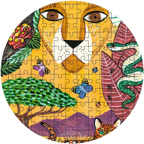 djeco puzzel puzz'art leeuw - 350st