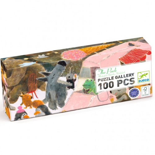 djeco puzzel the park - 100st