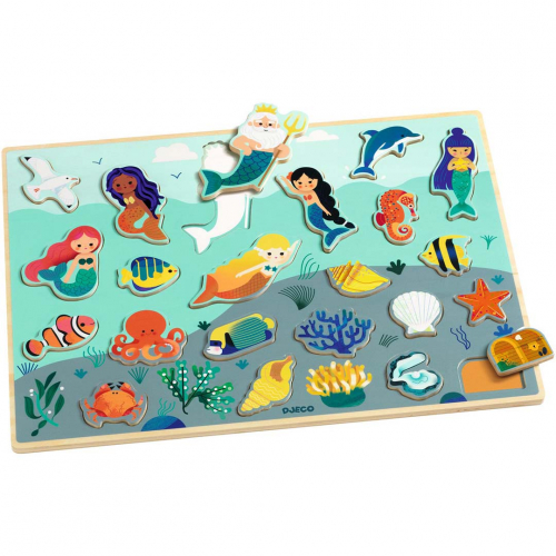 djeco puzzel zee - 22st