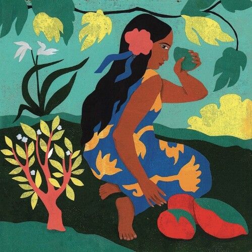 djeco schilderen op kleur polynesia - paul gauguin