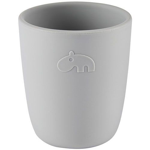 done by deer siliconen kinderbekertje mini - grey