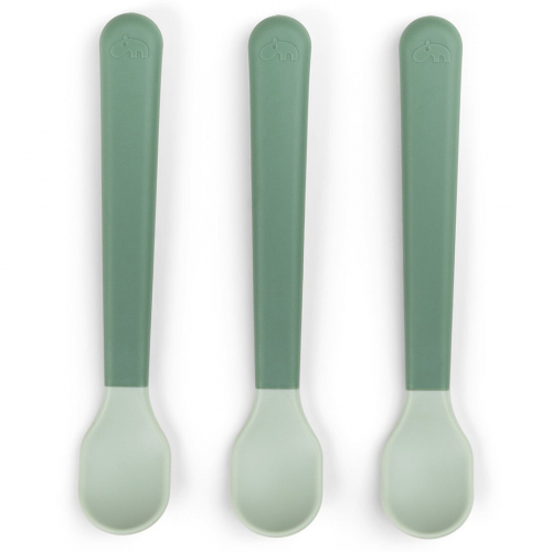 done by deer kinderlepels easy grip - green - 3st