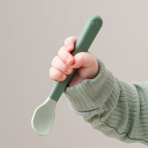 done by deer kinderlepels easy grip - green - 3st