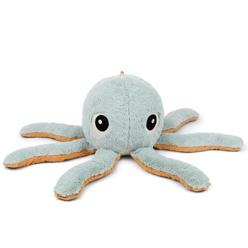 done by deer knuffeloctopus jelly - blue - 45 cm