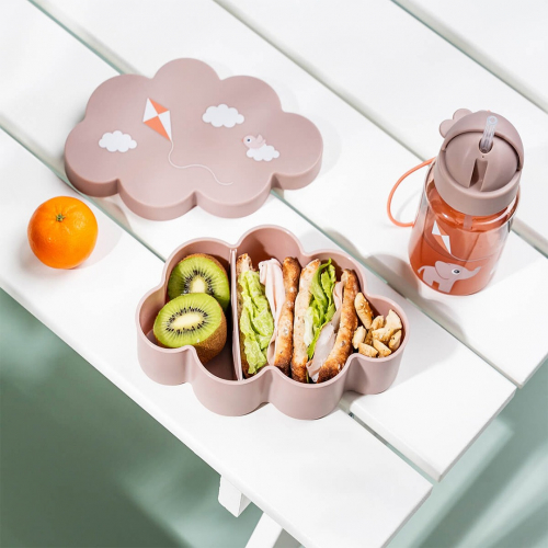 done by deer lunchbox set met drinkfles - powder -  3-delig