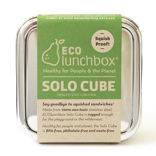 ecolunchbox rvs lunchbox vierkant - 621 ml
