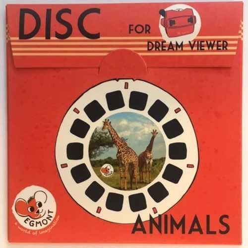 egmont toys dream viewer met 3 discs - dieren, dinosauriërs en ruimtevaart
