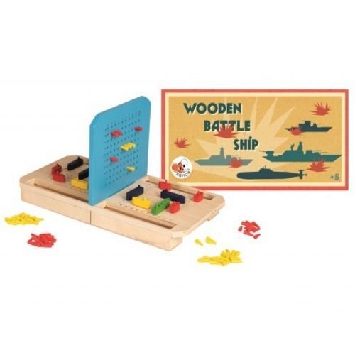 egmont toys bordspel zeeslag in hout