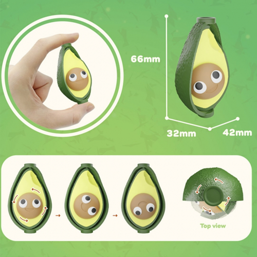 fidget go friemelspeelgoed avocado