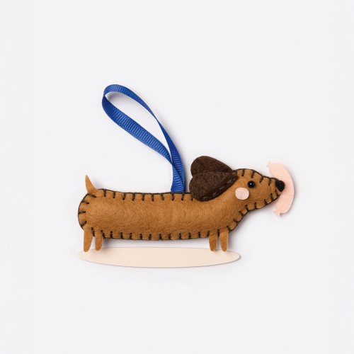 folia diy vilt teckel