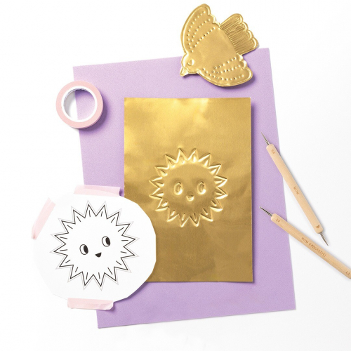 folia embossing en prikpen