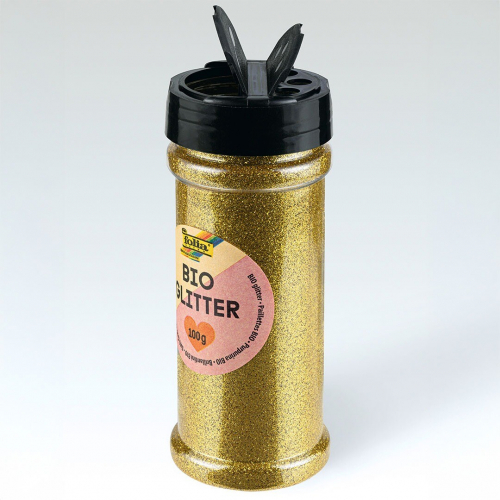 folia glitter - goud