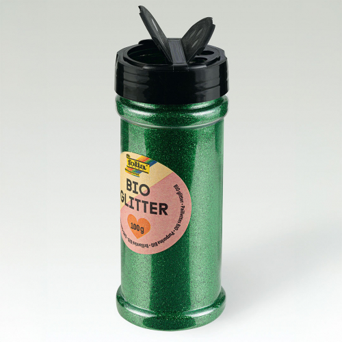 folia glitter - groen